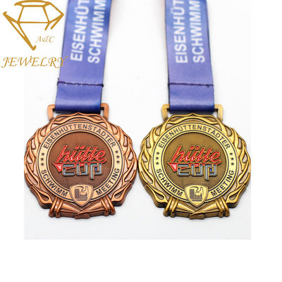 Трофеи металла мемориальных медалей школы клуба изготовленные на заказ