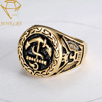 Кольца изготовленного на заказ золота военные
