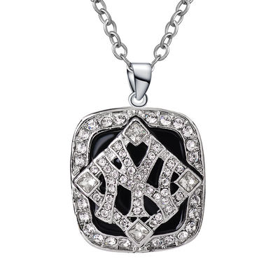 Глубокое выгравированное ожерелье чемпионата серебряное привесное для бейсбола NYY