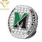 Кольца чемпионата спорт изготовленной на заказ серебряной награды национальные с Bling камнями