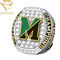 Кольца чемпионата спорт изготовленной на заказ серебряной награды национальные с Bling камнями