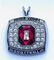 Глубокое выгравированное ожерелье чемпионата серебряное привесное для бейсбола NYY